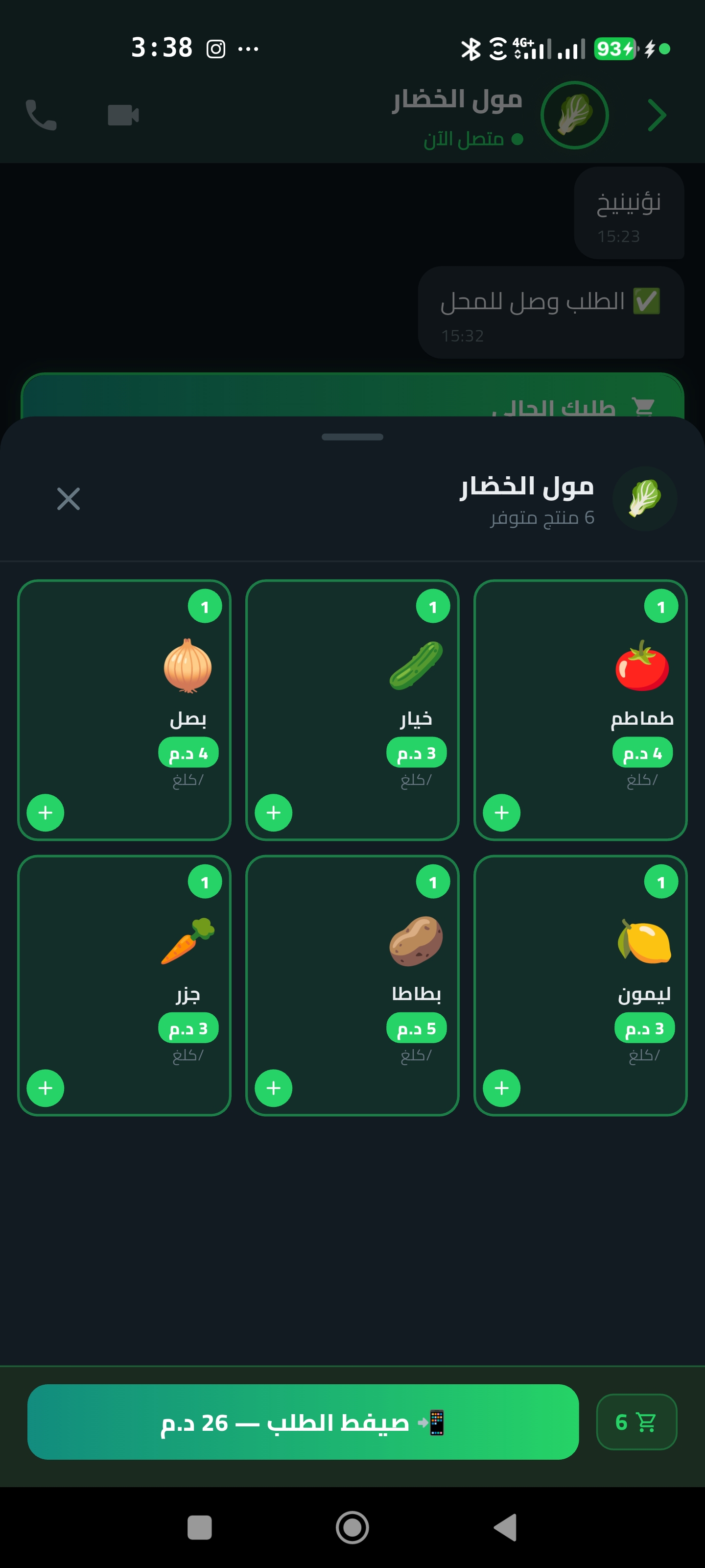 قائمة المنتجات